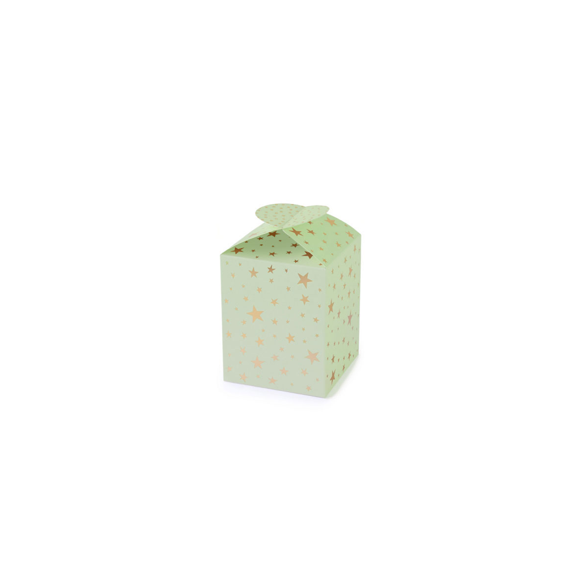 Davanu_kaste-Pistachio,-Gold-stars,-medium,-saliekama