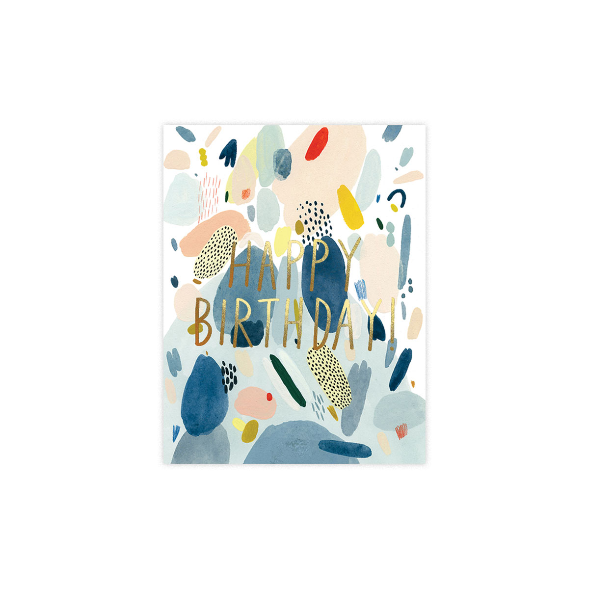 Kartite-Happy-Birthday-Abstract,-Red-Cap-Cards