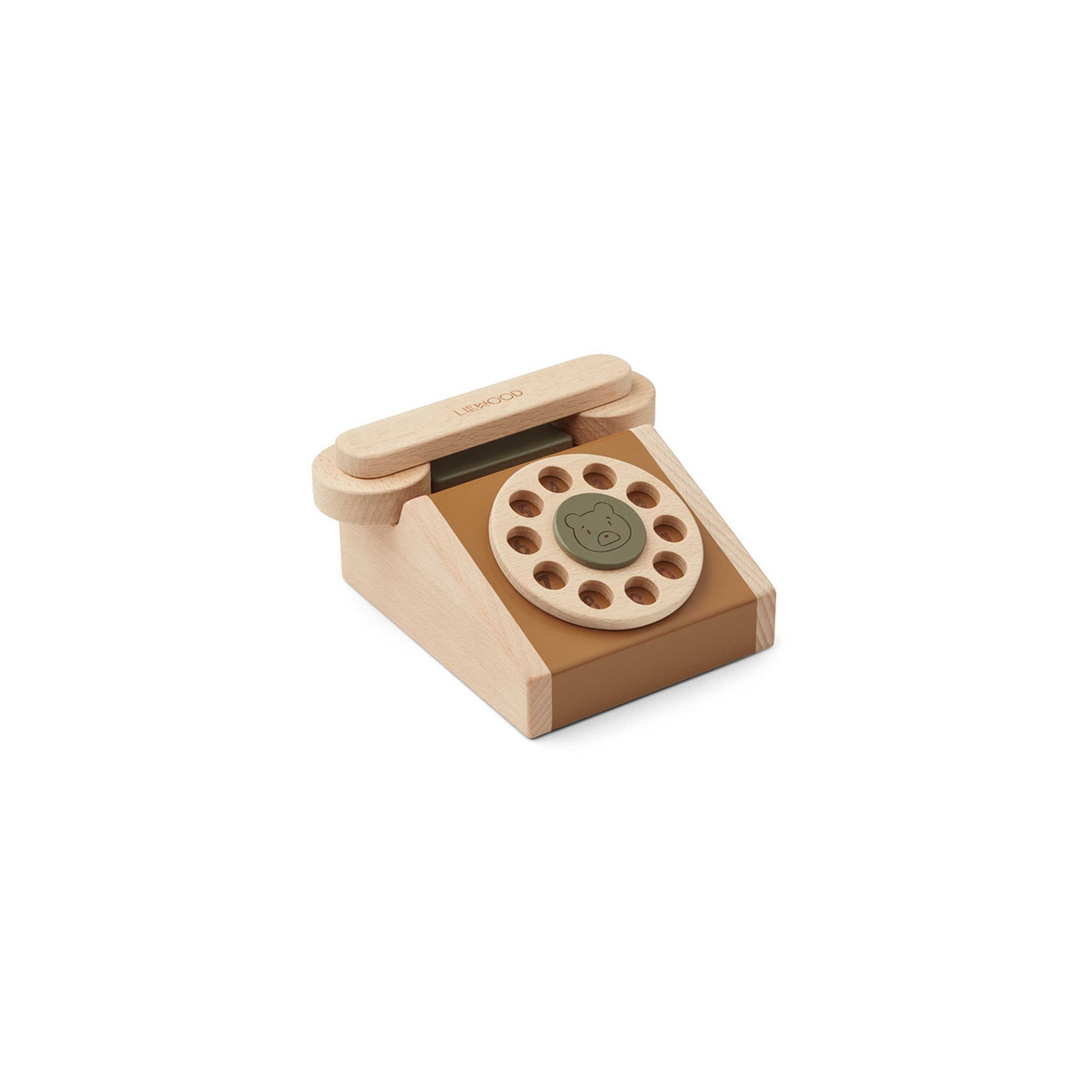 Koka-telefons-Selma-classic-phone,-Golden-caramel,-Liewood