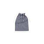 Kokvilnas-auduma-maisins-Blue-stripes,-15-cm-x-10-cm