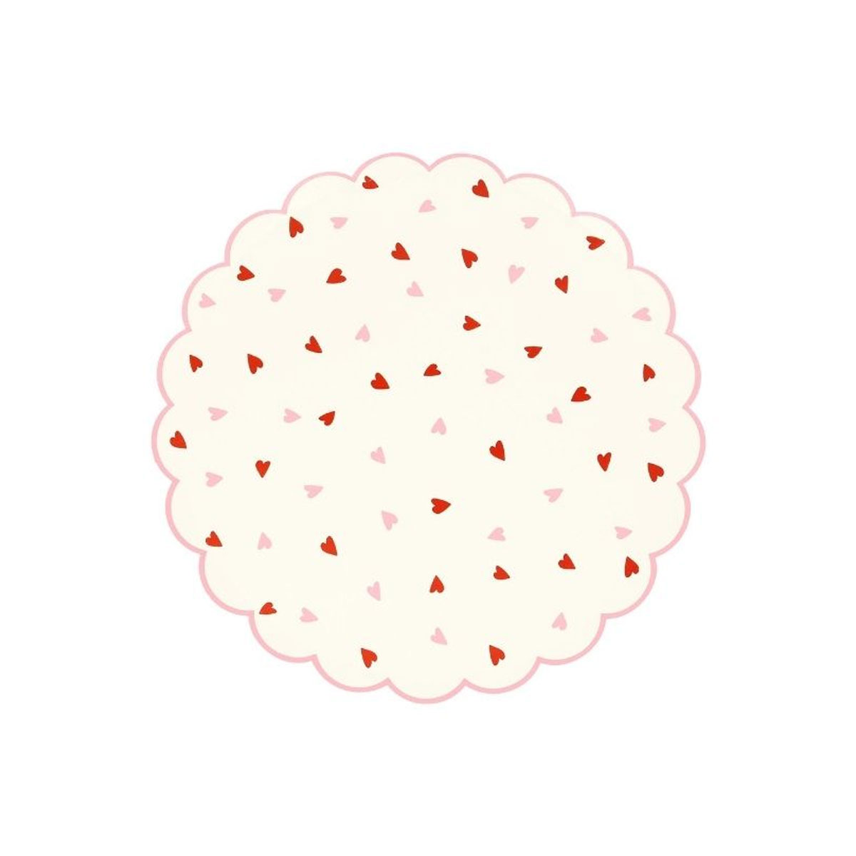 Papira-akivju-komplekts-Heart-Pattern-Side-Plates,-8-gab.,-Meri-Meri