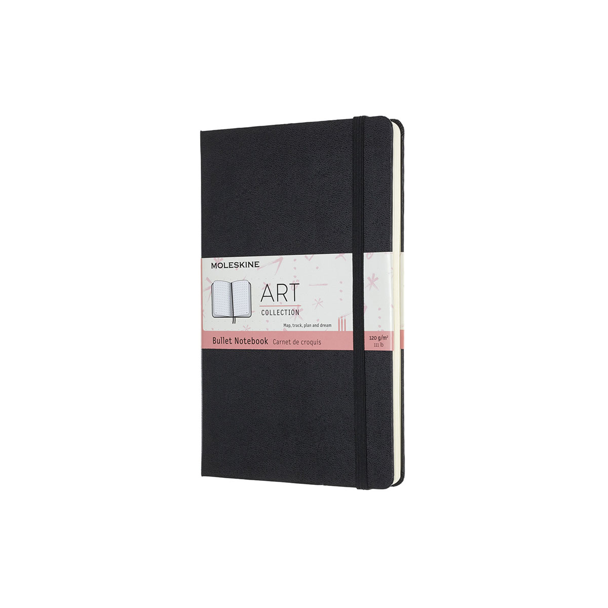 Piezimju-gramata-Moleskine-Art-bullet,-13x21-cm,-Moleskine