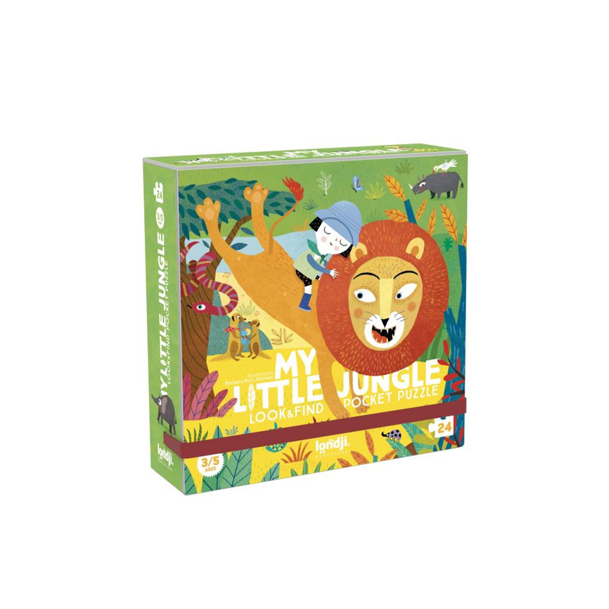 Puzle-My-Little-Jungle,-24-gab.,-Londji