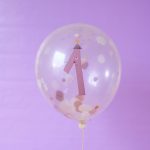 2_Balons_Number-1,-caurspīdīgs,-1-gab