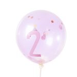 3_Balons-Number-2,-caurspīdīgs,-1-gab