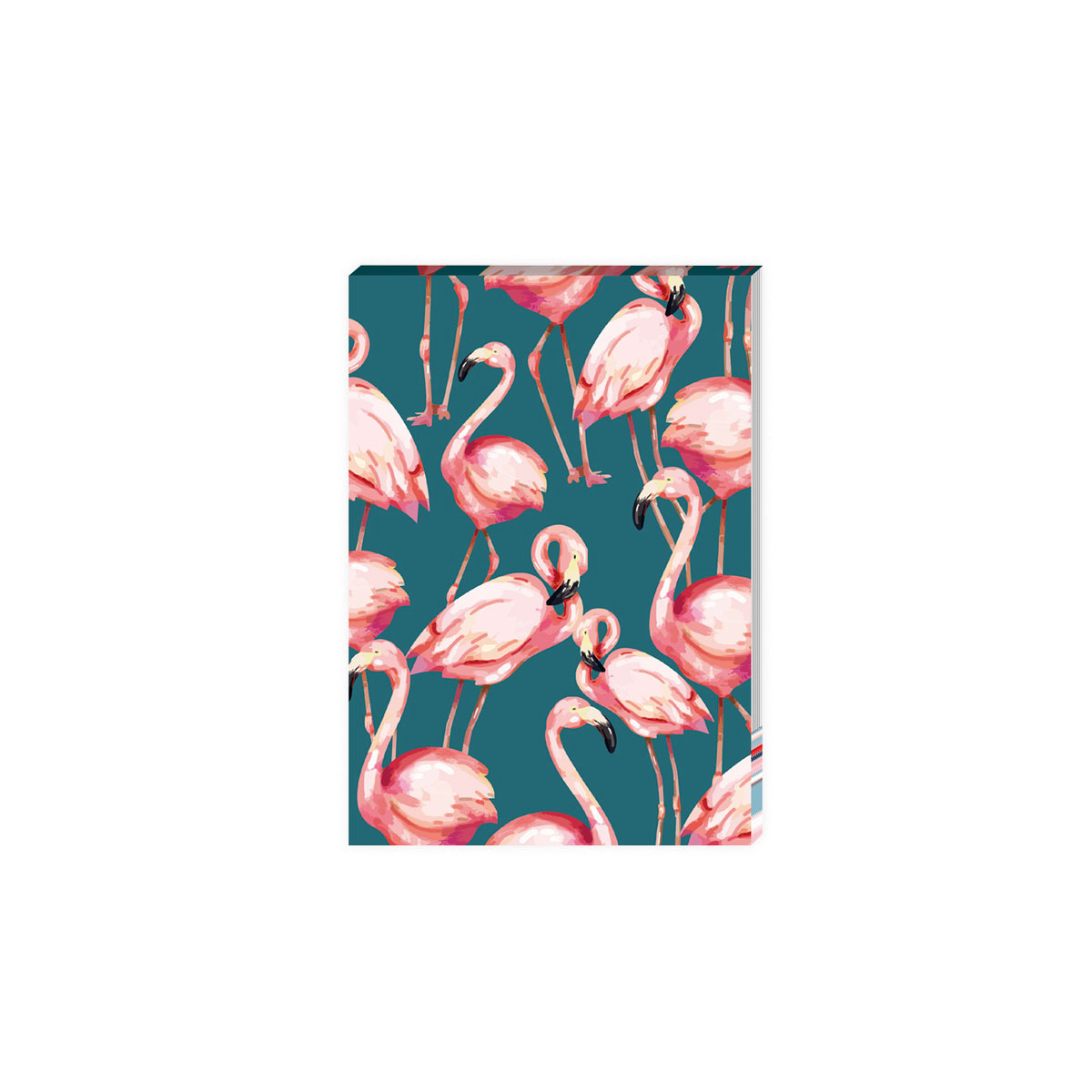 Piezimju-bloks-Pink-Flamingo,-A6,-punktotas