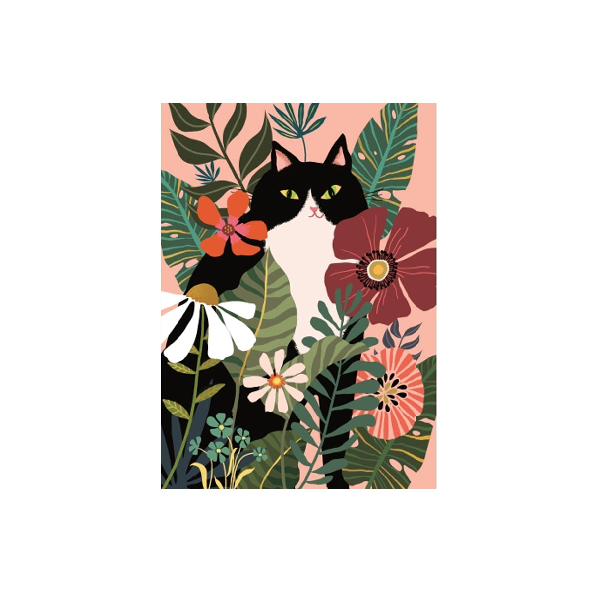 Piezimju-burtnica-Cat-Art,-A5,-Liniju,-Cartes