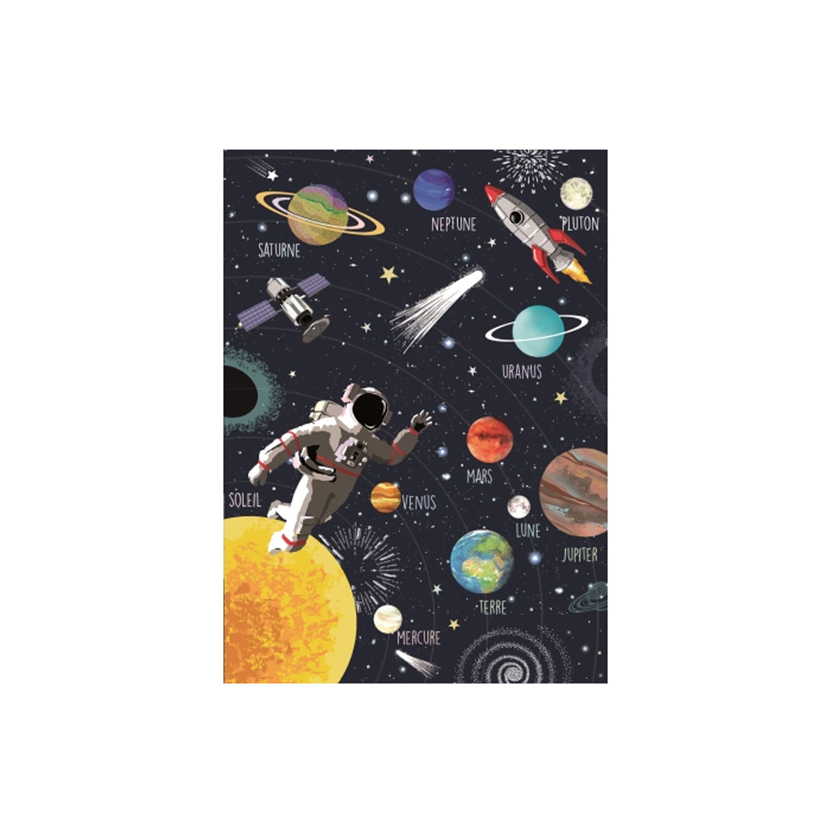 Piezimju-burtnica-Cosmos-Mission-A5,-Liniju,-Cartes