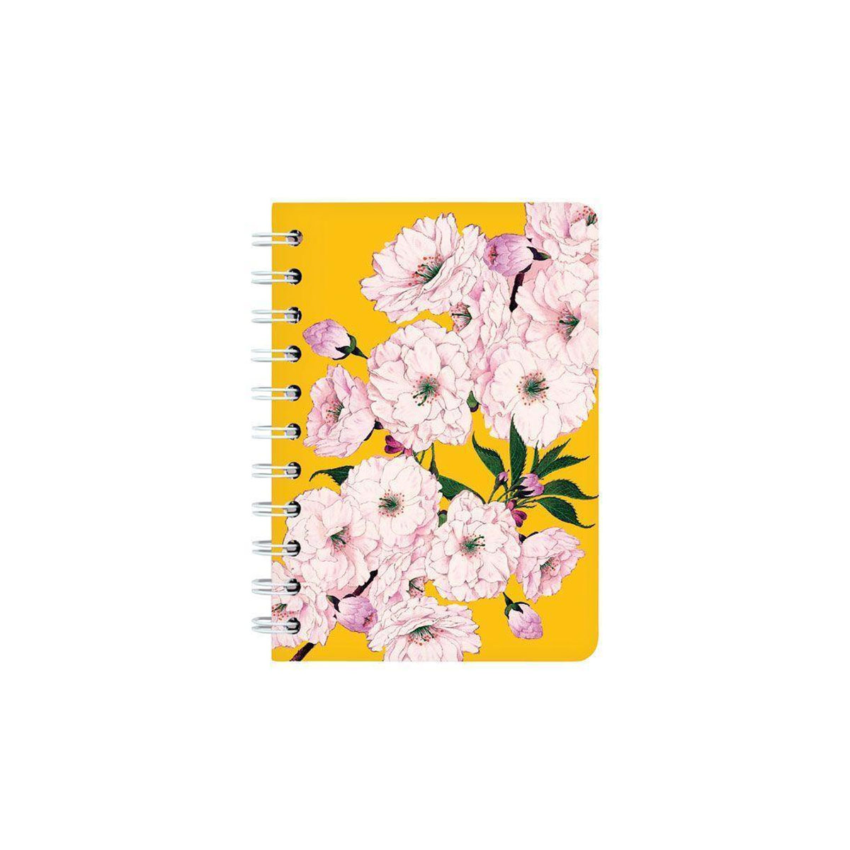 Piezimju-gramata-Kirschblüte,-A6,-punktotas-lapas
