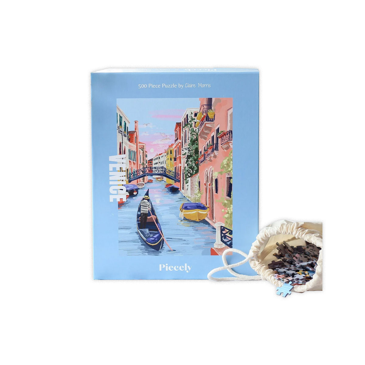 Puzle-Venice,-500-gabalini
