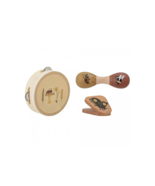 Mūzikas instrumenti Driss Musical Instrument, Brown, Bloomingville Mini