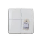 2_Viesu-gramata-kazam,-White-Embossed,-32-lapas Kāzu viesu grāmata Guestbook