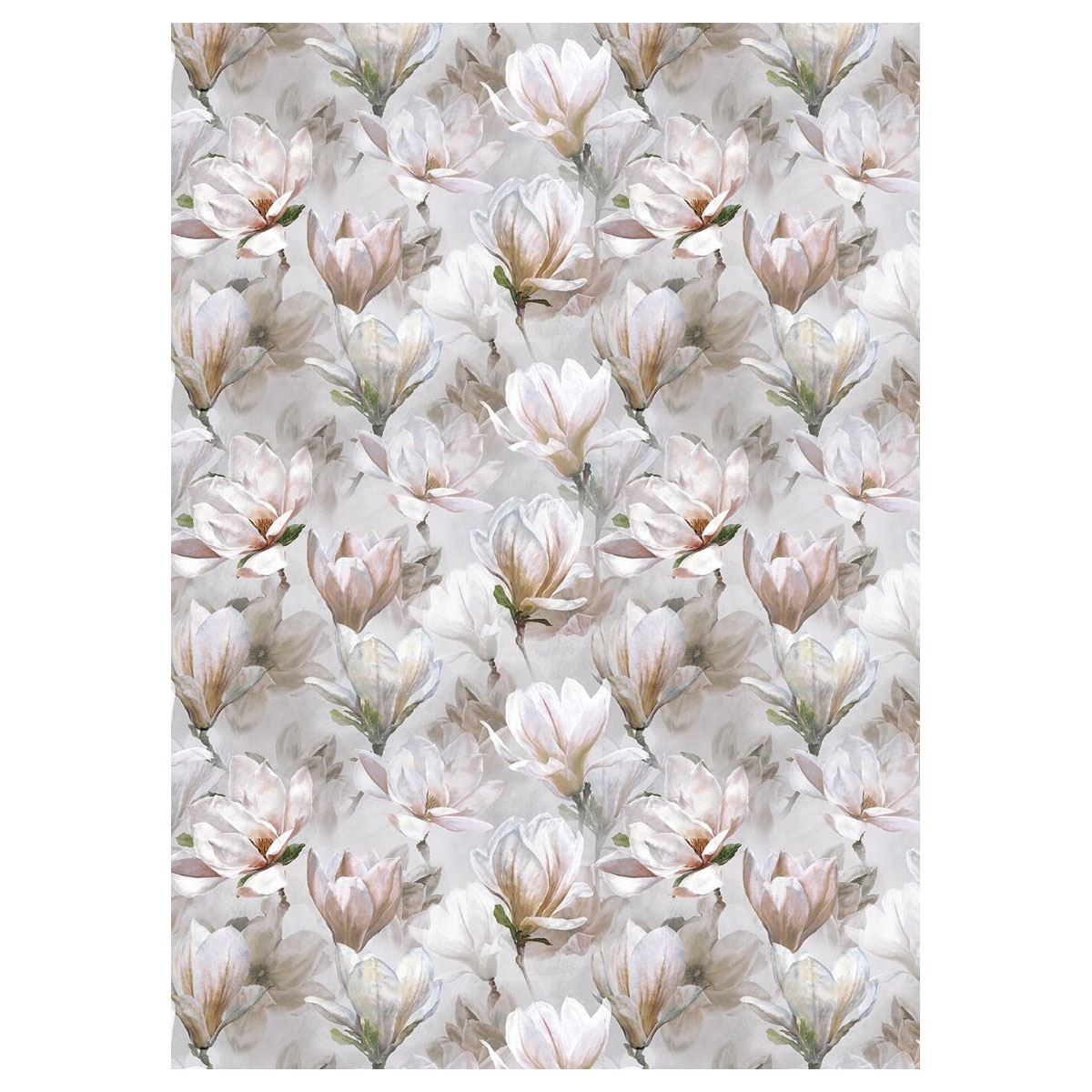 Davanu-iesainojamais-papirs-Yulan-Magnolia,-abpusejs,-loksne