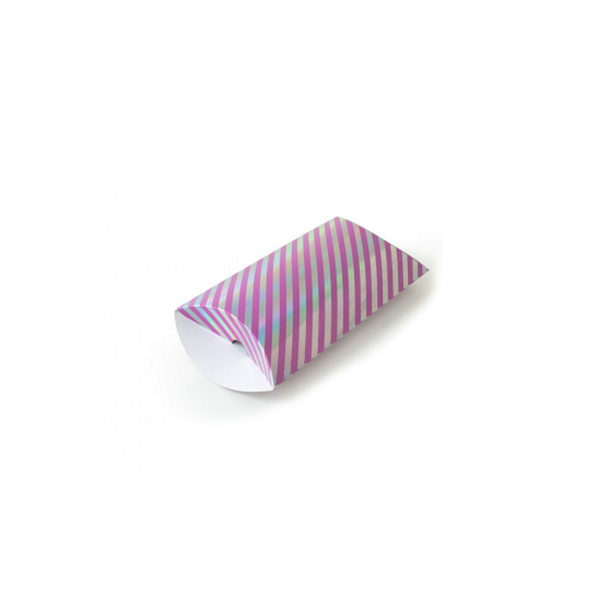 Iepakojuma-aploksne-Pillow-box,-Holographic-Pink,-small
