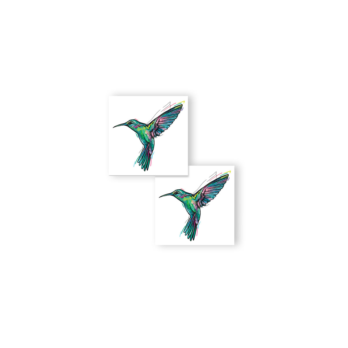 Islaicigie-tetovejumi-Hummingbird,-Wink-Tattoo