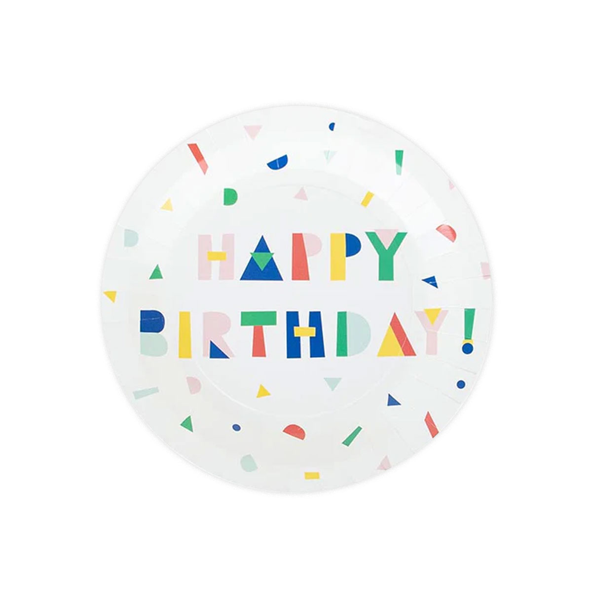 Papira-skivju-komplekts-Happy-Birthday,-8-gab.,-My-Little-Day