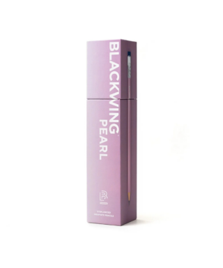Grafīta zīmuļi Blackwing, 4B, Pearl Pink, 12 gab., ar dzēšgumiju
