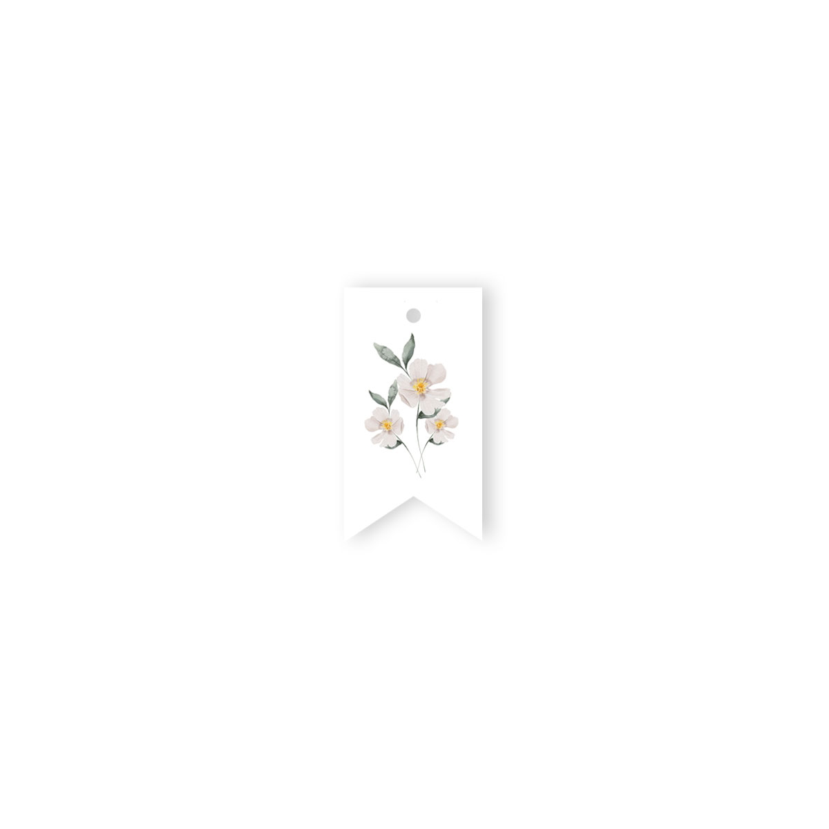 Etikete-White-Flowers,-Ethernal,-Manilla
