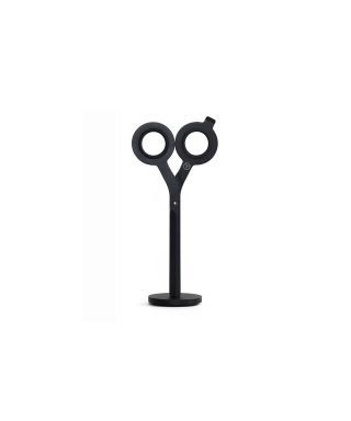 Nerusējošā tērauda šķēres Scissors BK, ar statīvu