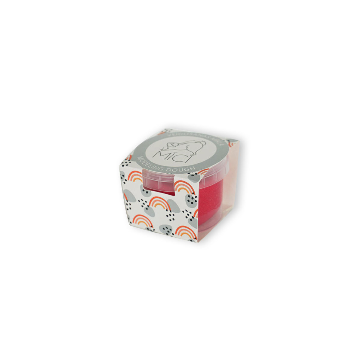 Plastilins,-Spilgti-roza,-120-g,-Mici