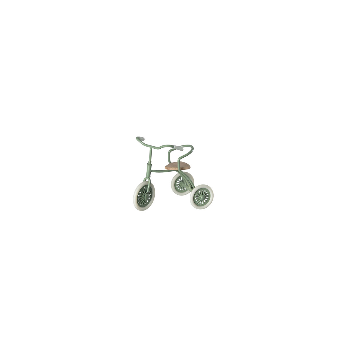 RotaLu-trIsritenis-Abri-à-tricycle,-Mouse,-Green,-Maileg