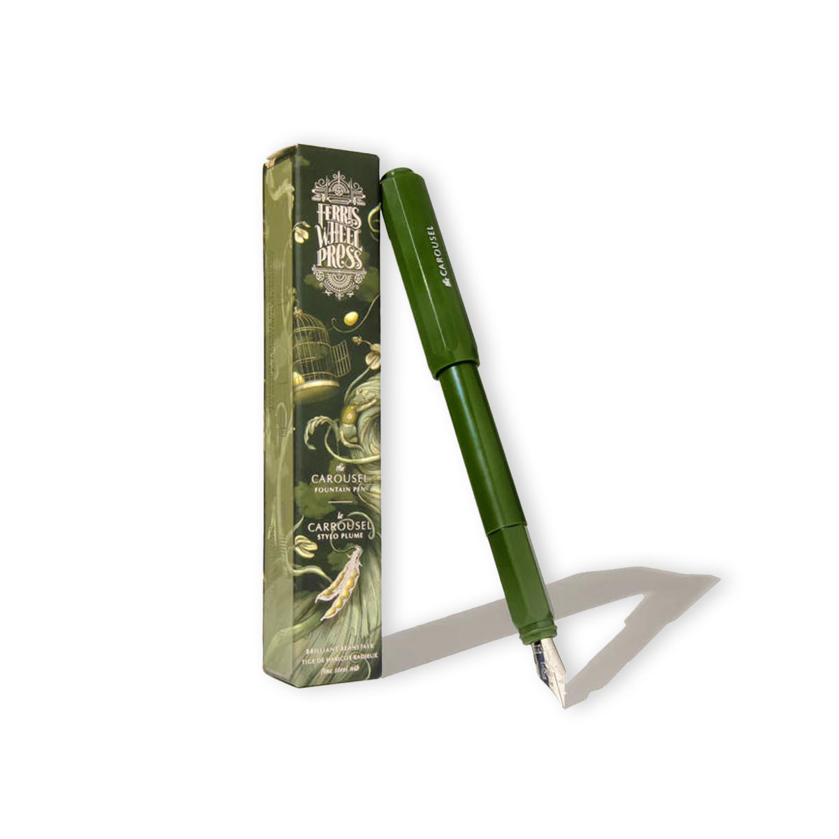 Spalvas-pildspalva-Carousel-Pen,-Medium__Brilliant-Beanstalk