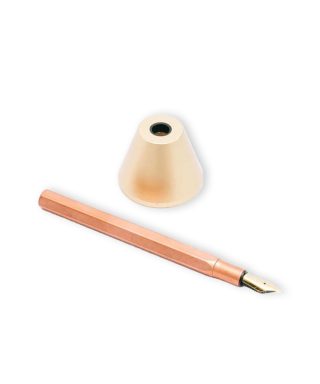 Spalvas pildspalva Classic Revolve-Desk Fountain Pen, Copper