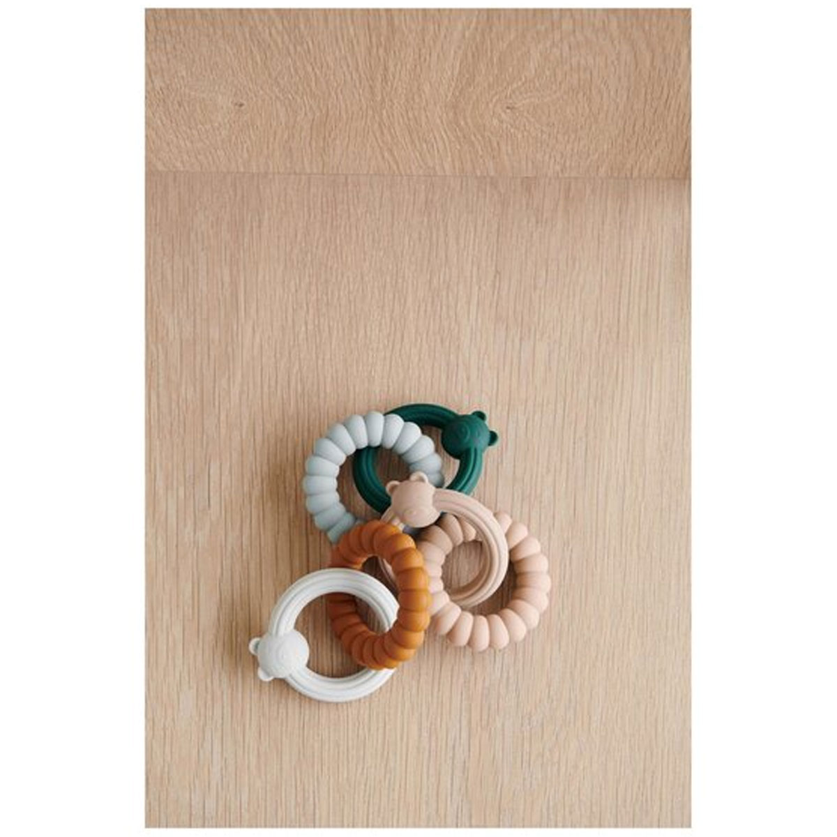 2_Grauzam-rotallieta-Herbert-Teether,-Mr-bear-rose-mix,-silikona,-Liewood