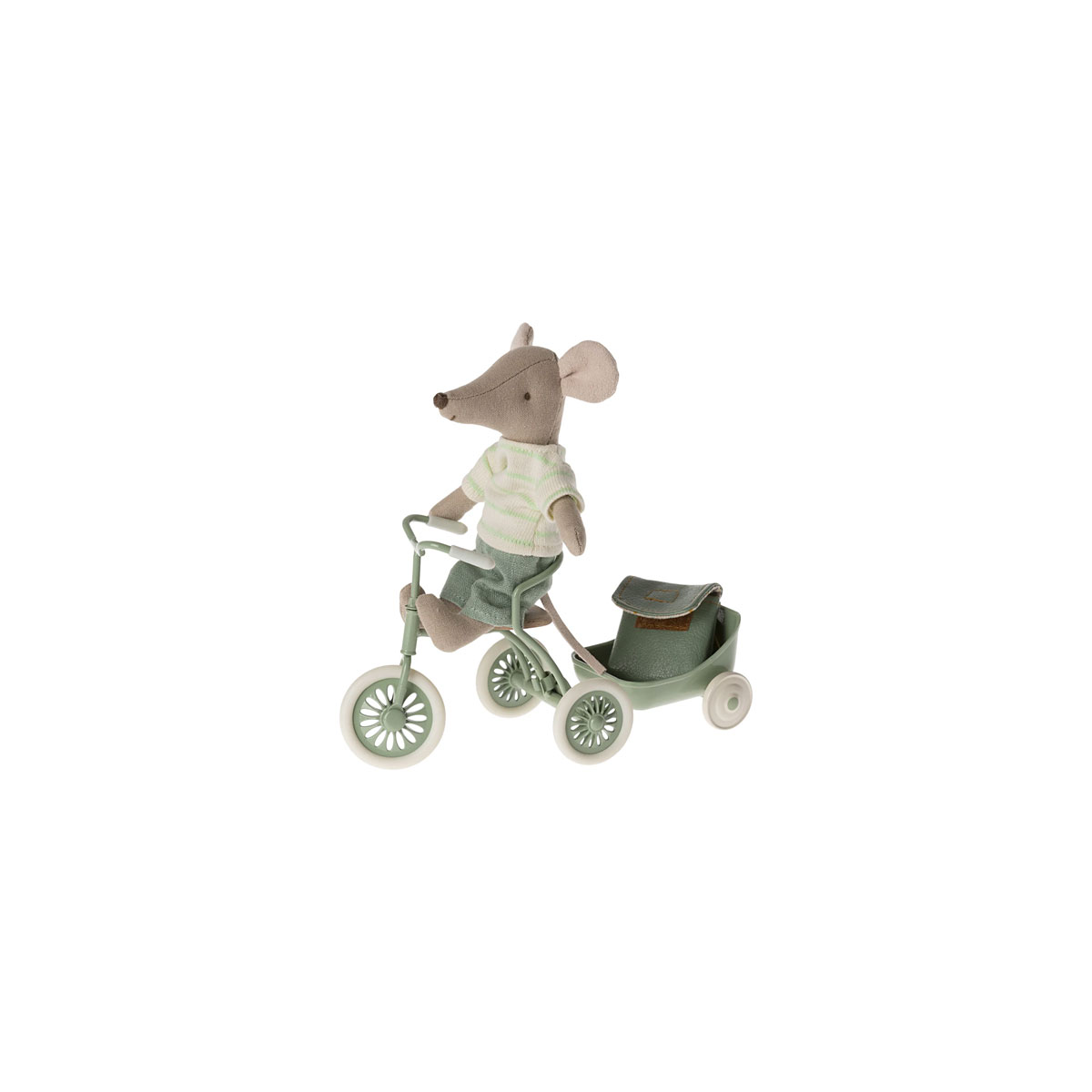 2_Miksta-rotallieta-Tricycle-mouse,-Big-brother-with-bag,-Maileg