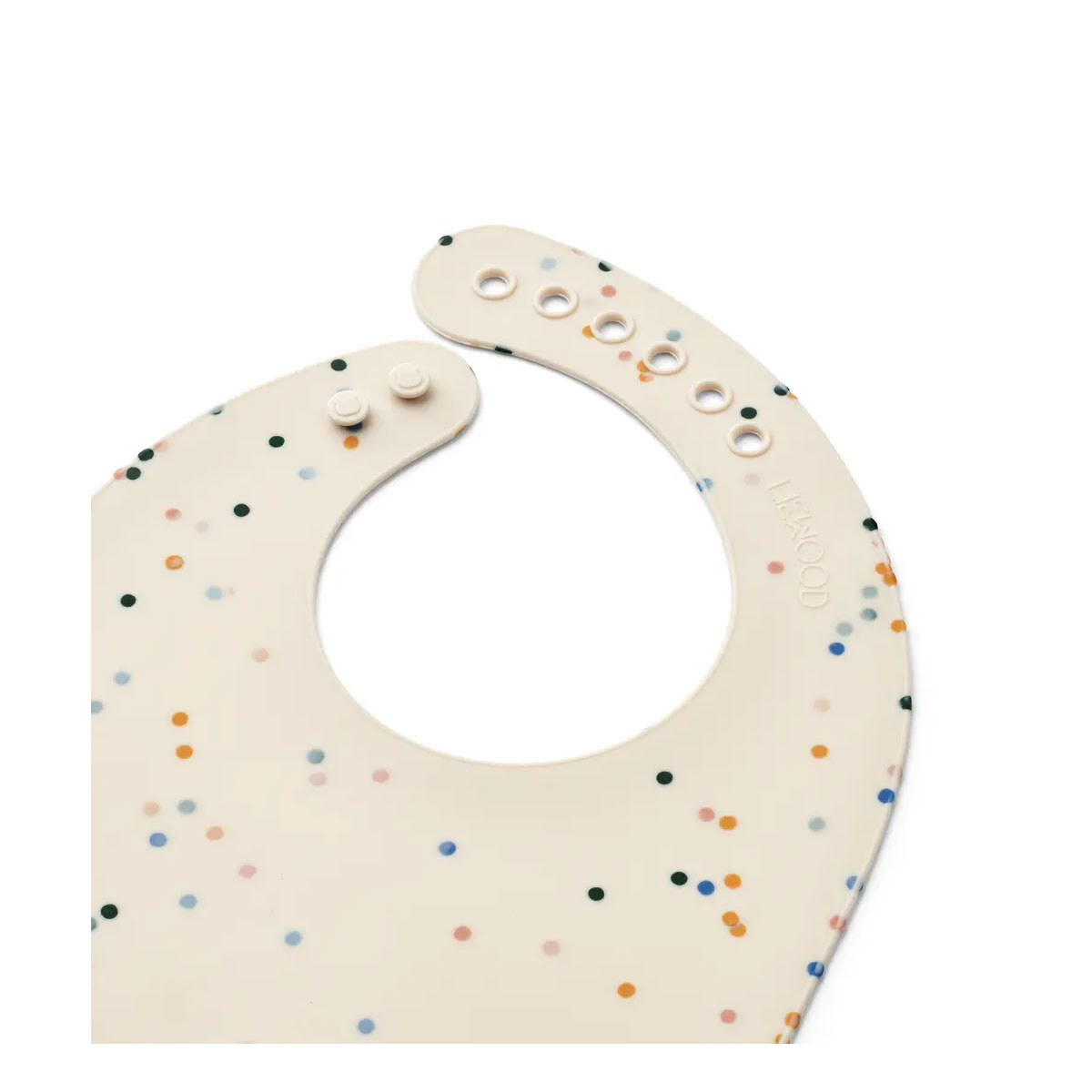 2_Silikona-lacisu-komplekts-Tilda-Printed-Bib,-Splash-dots_Sea-shell,-2-gab