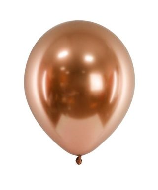 Balons Glossy, Copper, 30 cm, 1 gab.