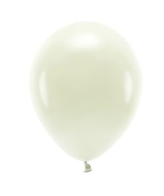 Balons Pastel, Cream, Eco, 30 cm, 1 gab.