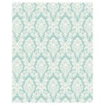 Davanu-iesainojamais-papirs-Brocade-Aquamarine,-loksne