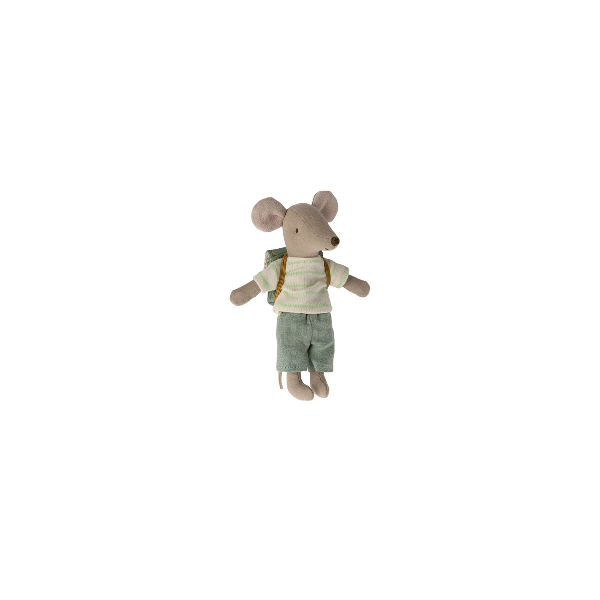 Miksta-rotallieta-Tricycle-mouse,-Big-brother-with-bag,-Maileg