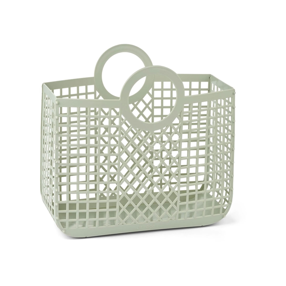 Soma---grozs-Bloom-Basket,-Dusty-mint,-Liewood