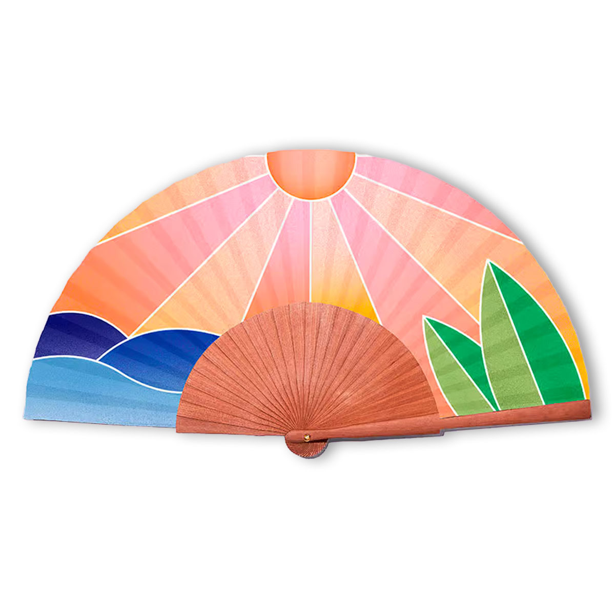 Vedeklis-Golden-Hour,-A-Fan-of