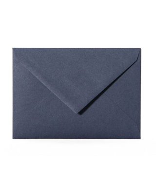 C5 izmēra aploksne Dark blue, ar trijstūra veida aizdari