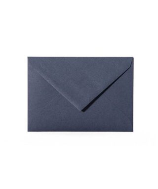C6 izmēra aploksne Dark Blue, round, ar trijstūra veida aizdari
