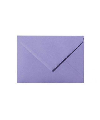 C6 izmēra aploksne Purple blue, ar trijstūra veida aizdari
