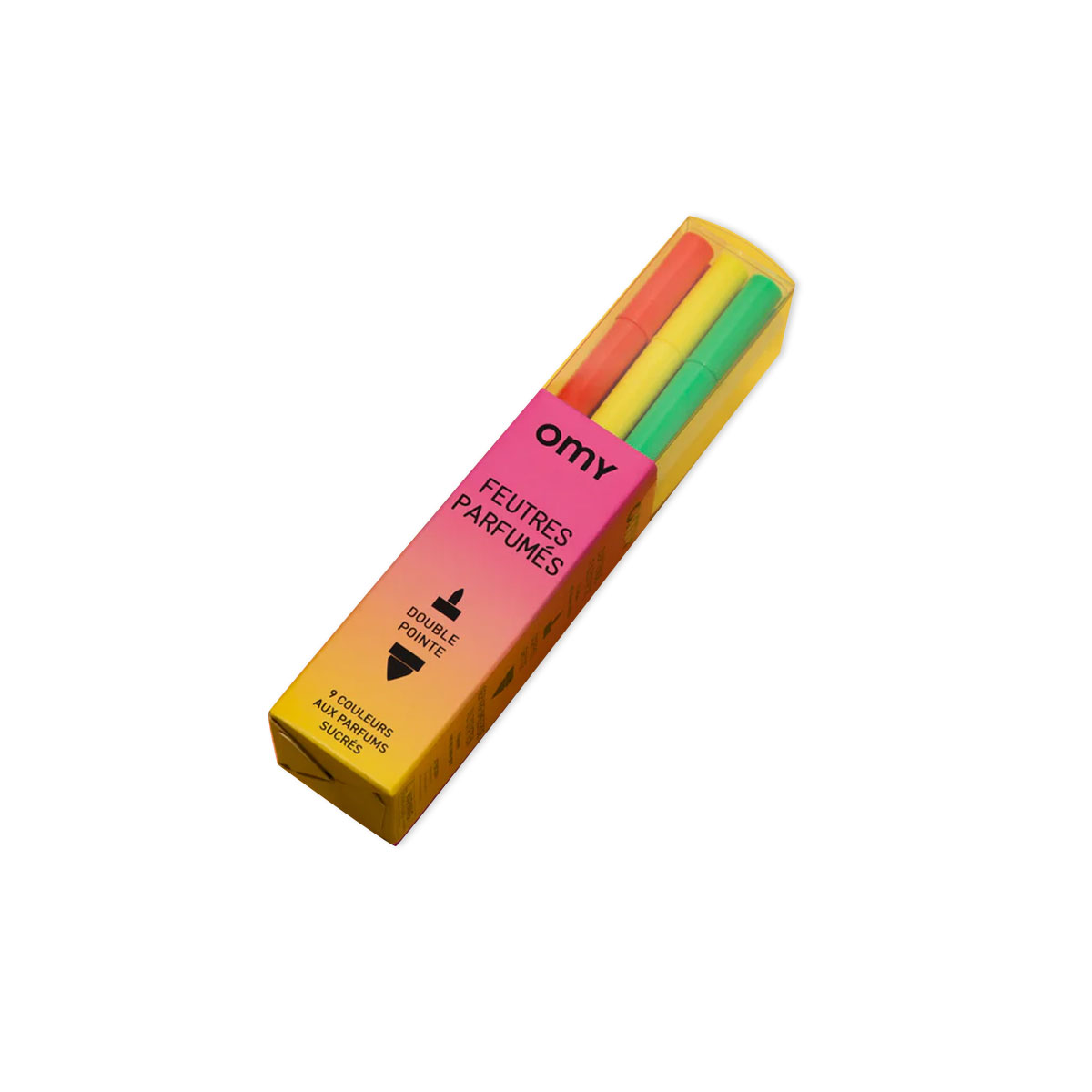 Flomasteru-komplekts-Scented-Markers,-9-gab.,-OMY
