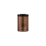 Kruze---termoss-Travel-Tumbler-350-ml,-Sequoia-Wood,-24-Bottles