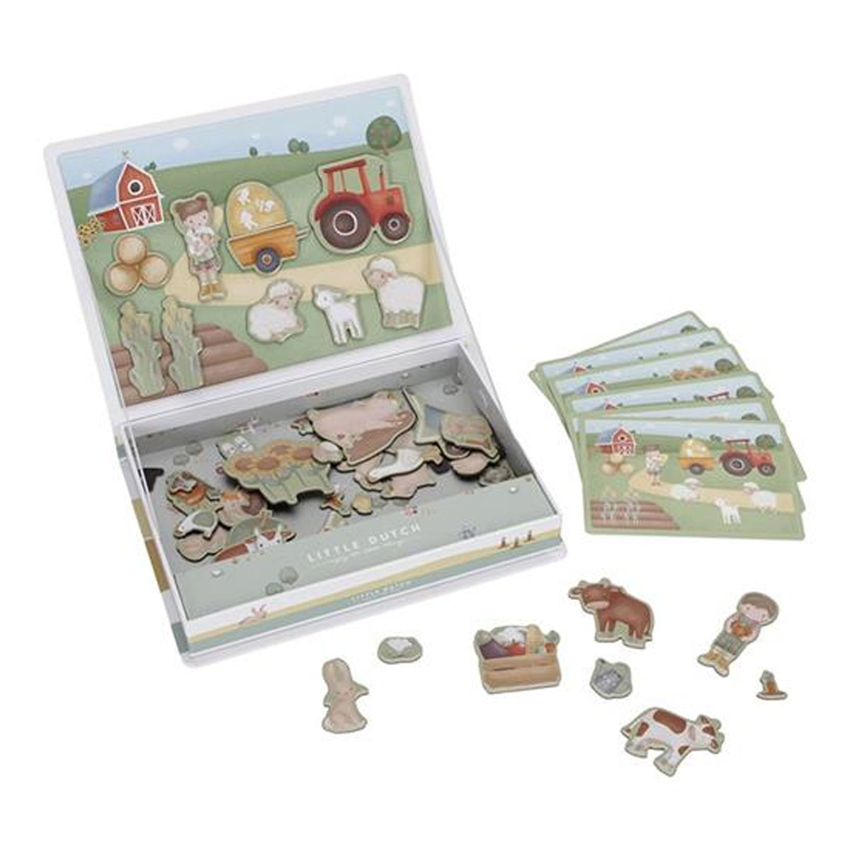 Magnetiska-spele-Little-Farm,-Little-Dutch