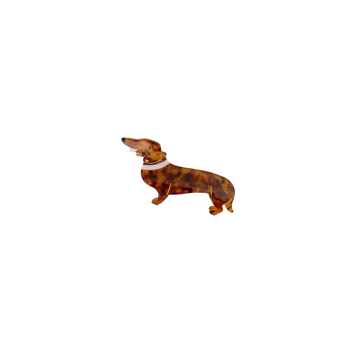 CouCou Suzette matu sprādze, klipsis suns Dachshund