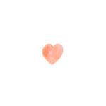 CouCou Suzette matu sprādze, klipsis ar rozā sirdi Pink Heart