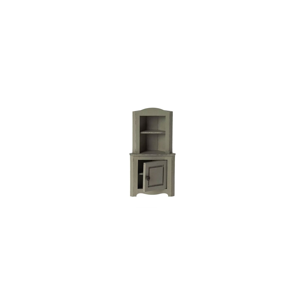 Rotalu-skapis-Corner-cabinet,-Light-green,-Maileg