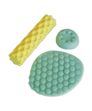 Rullītis plastilīnam Punktiņi, Mīci
