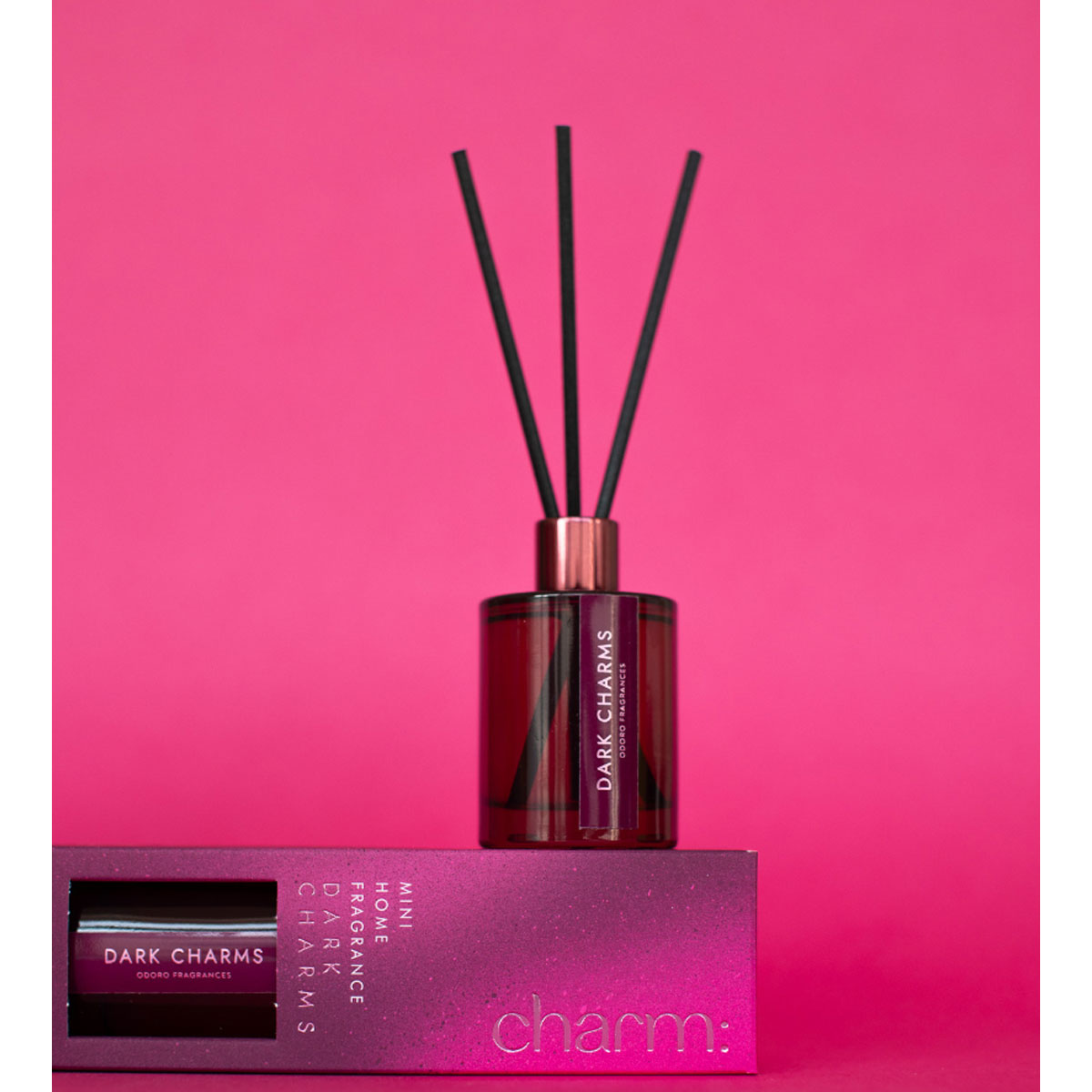 Odoro Home fragrance, mini mājas aromāts Dark Charms, dāvanas mājai