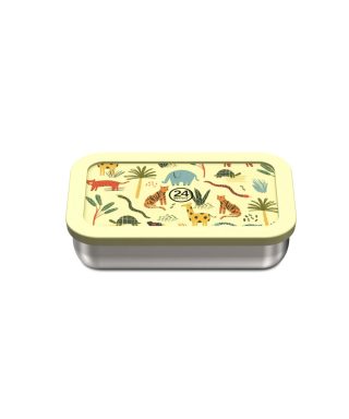 Uzkodu kastīte Snackbox, Jungle Friends, 24 Bottles