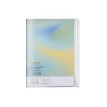 Akademiskais-planotajs-A5,-Gradient,-Green,-2024_2025,-Weekly-Vertical,-Marks