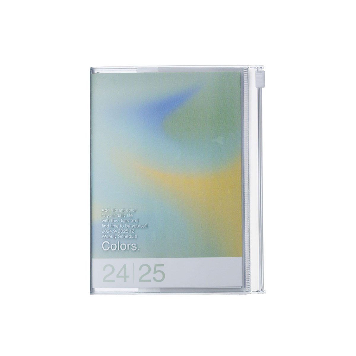 Akademiskais-planotajs-A6,-Gradient_Green,-2024_2025,-Weekly-Vertical,-Marks